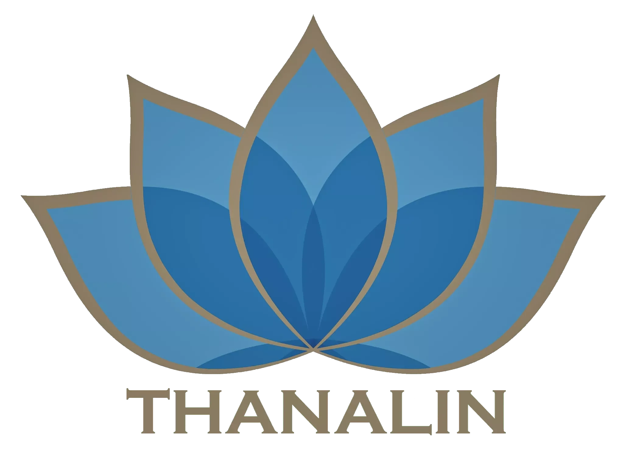 Thanalin Massage New Logo in Gold